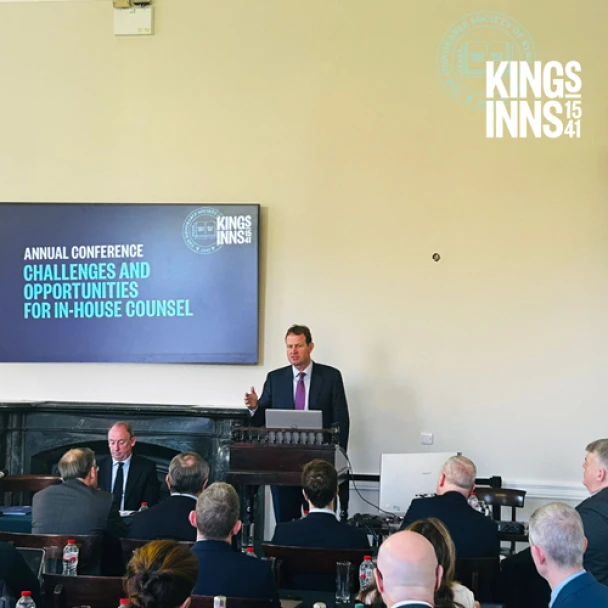 King's Inns hosted our Annual Conference: Challenges and Opportunities for In-House Counsel at King’s Inns on 6 November 2025