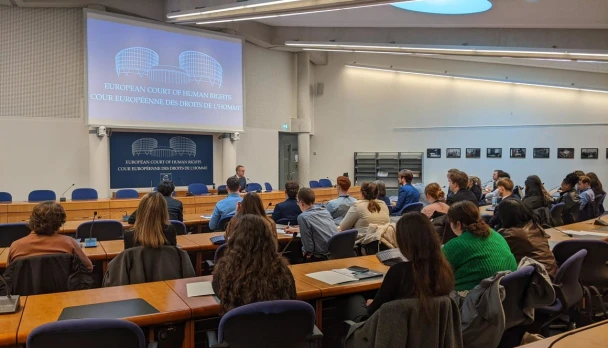 King’s Inns students visited the Council of Europe with the Department of Foreign Affairs