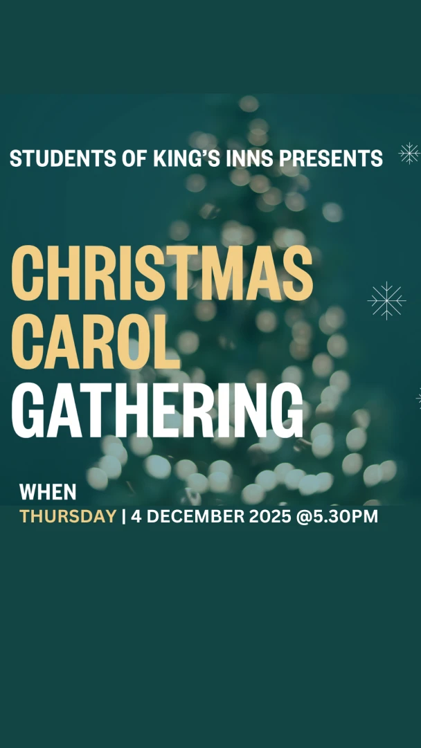 King’s Inns Christmas Carol Gathering in aid of the Capuchin Day Centre 2025 on 4 December 2025