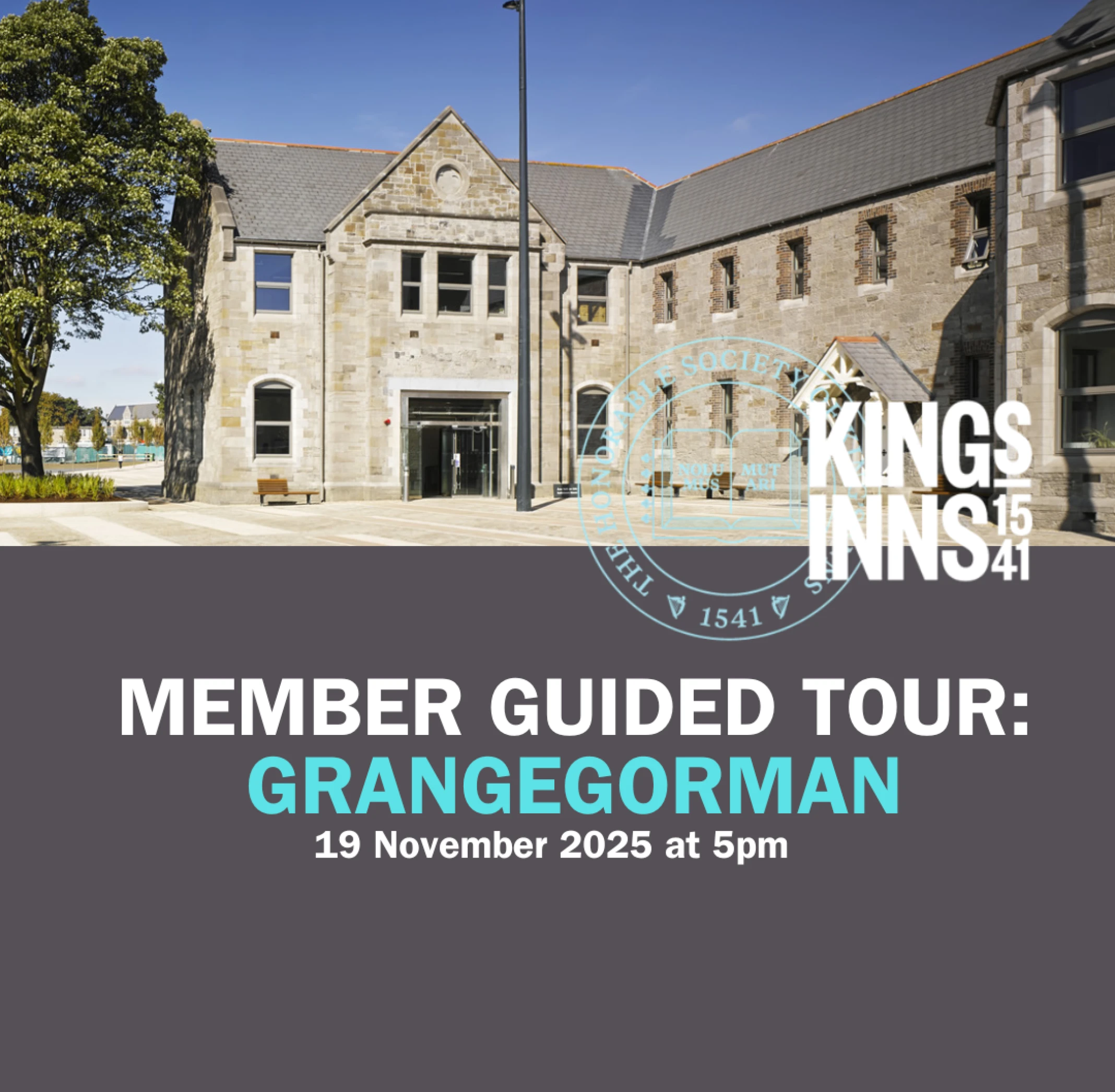 #Members  - Explore the Hidden History of Grangegorman - Exclusive guided tour on 19 November