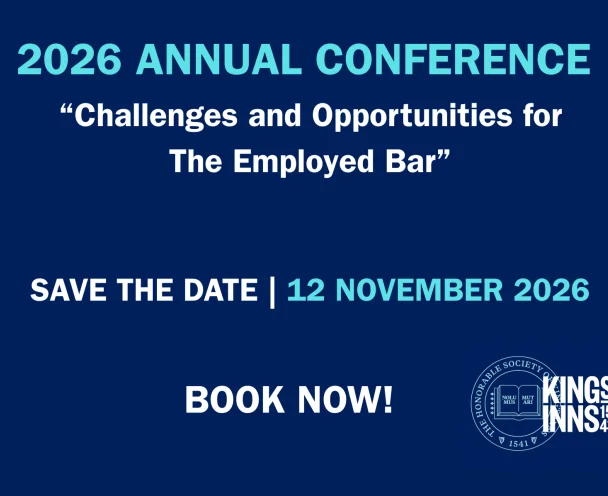 SAVE THE DATE | 12 NOVEMBER 2026 - ANNUAL CONFERENCE “Challenges and Opportunities for The Employed Bar”